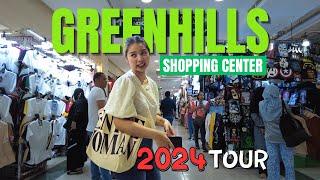 [4K] GREENHILLS SHOPPING CENTER 2024 TOUR | San Juan, Metro Manila, Philippines