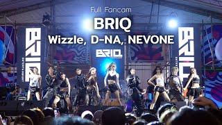 [Full Fancam] BRIQ (Wizzle, D-NA, NEVONE) @ Siam Music Fest 2024 | 241215
