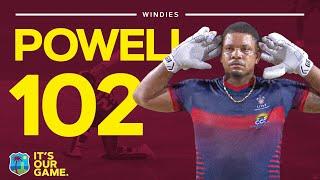 Kieran Powell Powers Past Pride  | 102 off 87 Balls! | CG United Super50 2024