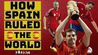 The Tactics Behind Spain's Dominance | How Spain Created The Most Dominant Team 2008-2012 |