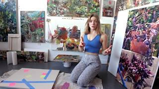 5 Months in a Painting Studio (money dirt & love)