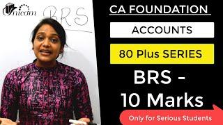 BRS - Accounts CA Foundation