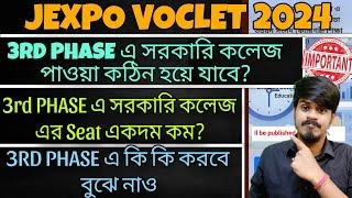 Jexpo 3rd Phase Allotment| Jexpo 2024| Jexpo Upgradation 2024| Jexpo Counselling 2024 | Jexpo 2024