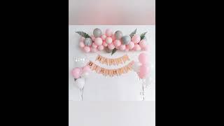 Birthday decor ideas at home #shorts #decoration  #youtubeshorts #birthdaydecorationideasathome #