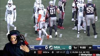 Miami Keeps HOPES ALIVE!! Dolphins vs Patriots Full Highlights (reaction)