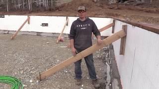 How To Build ICF Walls for below grade, crawl space or foundations