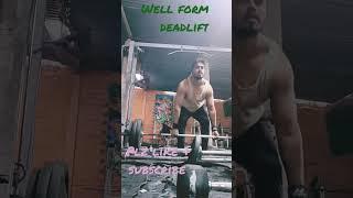 well form deadlift#fitness #deadlift