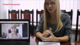 Cloud Interpreter for deaf people VRI