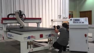 Freedom Machine Tool Patriot CNC 5' x 10' Demo During Scionka Films Video Shoot