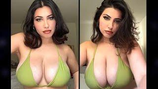 i really love big natural melons  #tiktokvideo