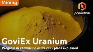 GoviEx Uranium CEO on 'pivotal' year for company; upcoming 2025 milestones