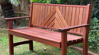 Making a Stunning Garden Bench with IPE Wood