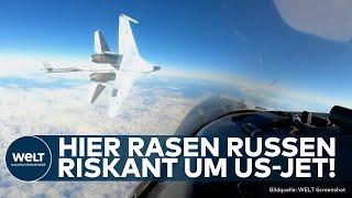 USA: "Gefährlich und unprofessionell!" Militär veröffentlicht riskante Begegnung mit Russen-Kampfjet