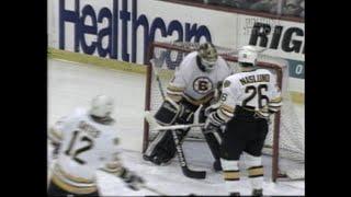 Florida Panthers score twice vs Bruins (1995)