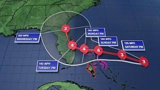 Hurricane Dorian latest update: storm strengthening rapidly