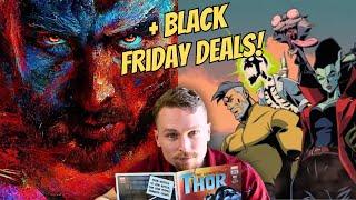 Geeky Black Friday Sales! Creature Commandos ONE WEEK! Kraven tickets on Sale now!