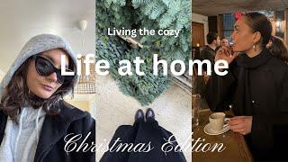 Life at home | a cozy little christmas, morning routines, festive dinners, vlogmas