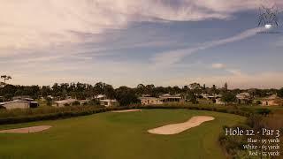 Hole 12 at Bonita Fairways Golf Club in Bonita Springs, Florida