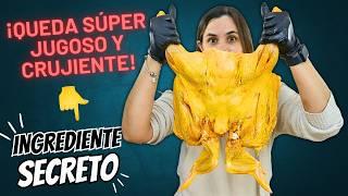 El Pollo al Horno más Crujiente y Jugoso que Probarás: ¡con un Secreto Único!