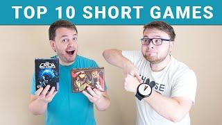 Top 10 Short Board Games