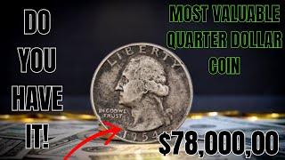 Ultra-Rare Washington Quarters That Could Make You a Millionaire – The Top 8 Most Valuable Coins!