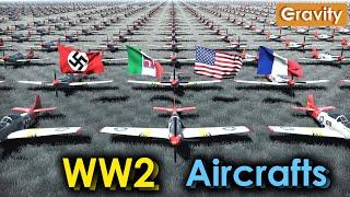 Number of Aircrafts in World War II