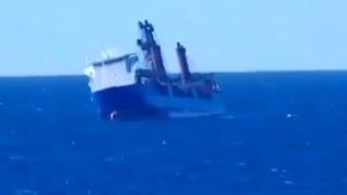 Navio cargueiro da Rússia afunda no Mediterrâneo após explosão na sala de máquinas