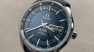 Omega De Ville Hour Vision Annual Calendar (431.33.41.22.03.001) Omega Watch Review