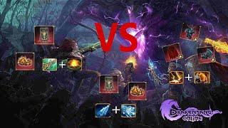 Mage vs Ranger vs Dk | Bosses who wins | Drakensang online