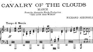 Richard Addinsell - Cavalry of the Clouds March, from "The Lion Has Wings" (audio + sheet music)