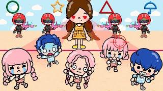 Sister and Brother in Squid Game : Mother | Toca Life Story |Toca Boca