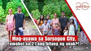 Mag-asawa sa Sorsogon City, umabot sa 21 ang bilang ng anak?! | Kapuso Mo, Jessica Soho