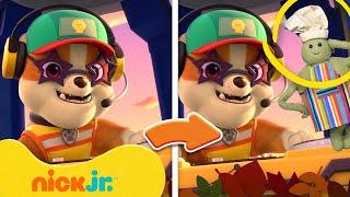 Spot the Difference!  #4 w/ Tiny Chef, Rubble & Crew, PAW Patrol +MORE | Games For Kids | Nick Jr.