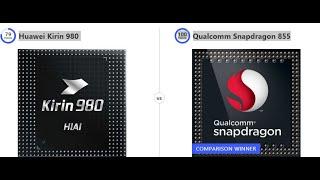 Huawei Kirin 980 vs Qualcomm Snapdragon 855