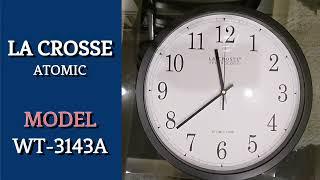 How to Set Up La Crosse Atomic Clock Correctly. Model WT-3143S