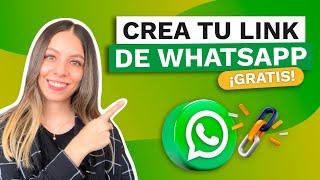 Como crear un LINK DE WHATSAPP GRATIS 2023