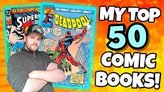 My Top 50 Favorite Comic Books