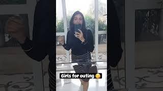 Girls in Winters Home vs Outing  #trending #youtubeshorts #trendingshorts #winter