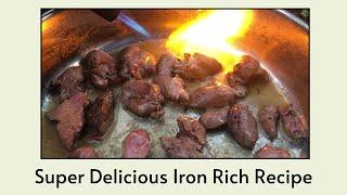 High Iron Foods Recipe To Increase Low Iron/ Ready In A Few Minutes Simple Recipe For Iron