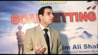 Goal Setting by Qasim Ali Shah organized by ilmkidunya.com (Part 1 of 2)