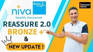 NIVA BUPA  REASSURE 2.0 BRONZE PLUS REVIEW (New Variant)|| Latest Update #nivabupa #healthinsurance