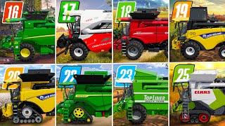 Fs15 vs Fs16 vs Fs17 vs Fs18 vs Fs19 vs Fs20 vs Fs22 vs Fs23 vs Fs25 | Harvester’s | Timelapse |