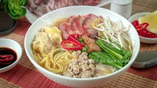 [ENG SUB] Bí quyết nấu HỦ TIẾU MÌ gia truyền người Hoa của Cô Ba - Chinese noodles soup recipe