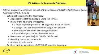 IIOP Webinar: COVID-19-An Update on Infection Control & Medicines Management for Pharmacists