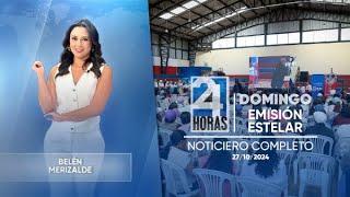 Noticiero de Ecuador (Emisión Estelar 27/10/2024)