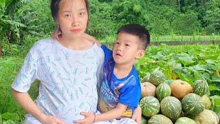 Video 4 days Life of a Mother and daughter in a small Mountain Farm far From Civilization