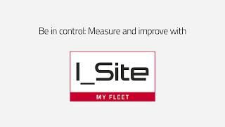 My Fleet Package | Toyota I_Site Fleet Management