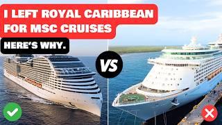 Why I left Royal Caribbean for MSC Cruises