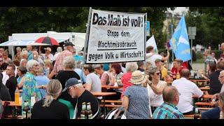 Compact Sommerfest Verbot - Elsässer Sellner Kohlmann Poggenburg - Gera 27.07.24