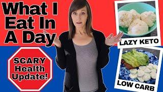 What I Eat In A Day On Keto | Where I've Been Plus BAD News!